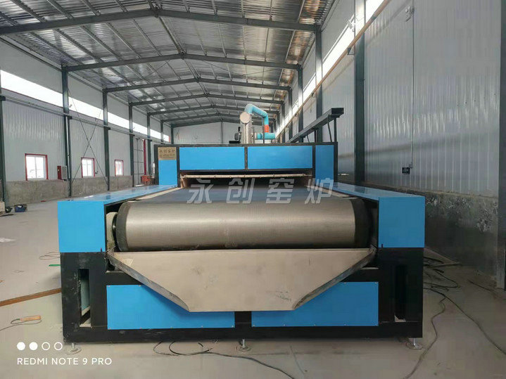 45米催化劑電熱網帶窯